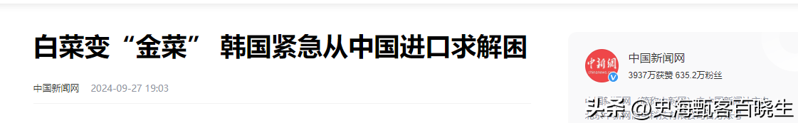 韩媒终于承认，已被中国超过！韩国人：中国白菜永远比不上韩国-图21